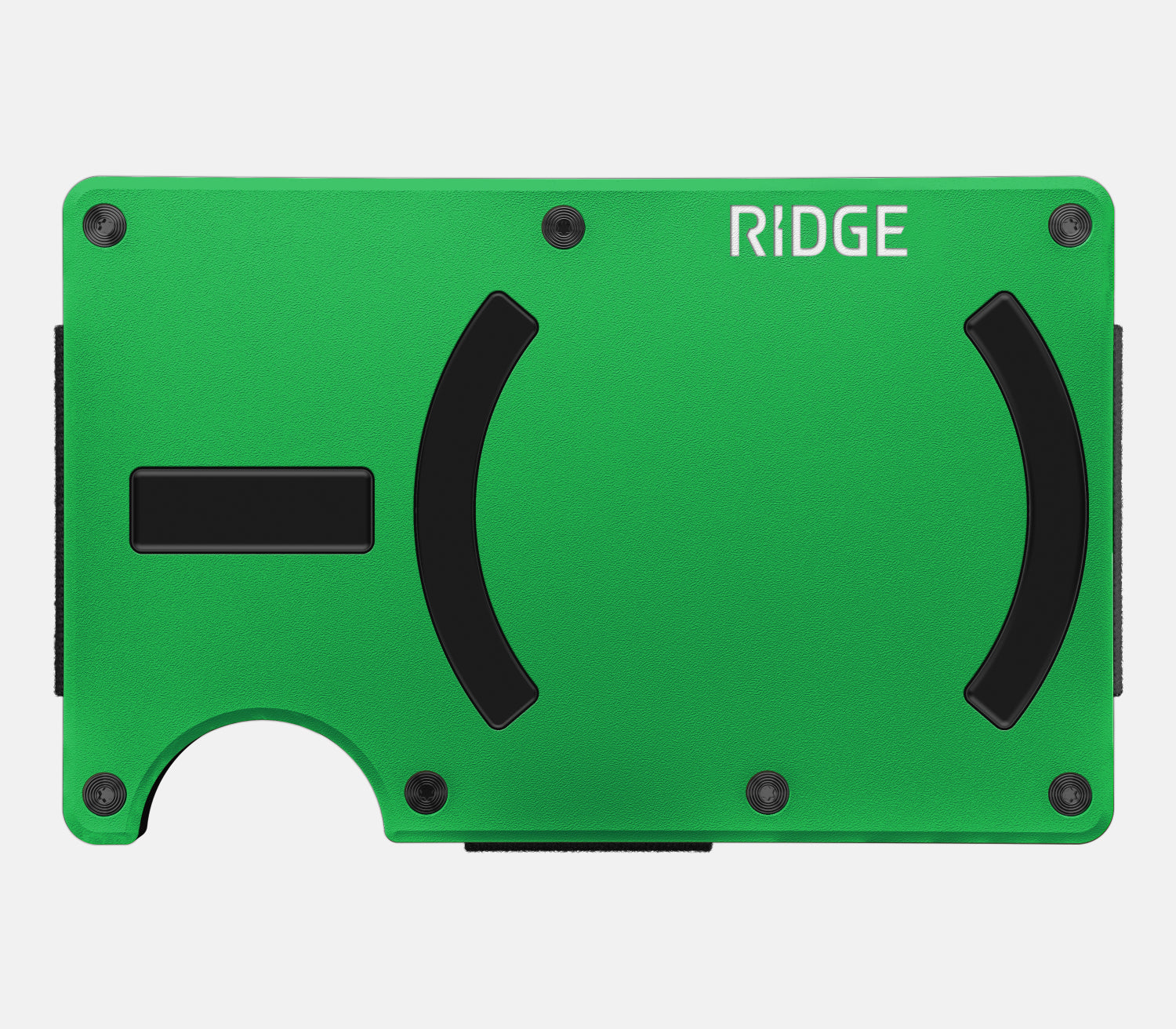 Ridge Wallet for MagSafe - Slim RFID Blocking Minimalist Wallet (Voodoo Green) - Perfect for Everyday Carry & Travel Accessories