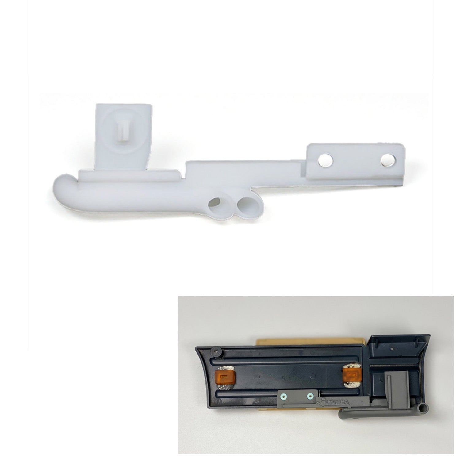 1/14 Scale Plastic Double Chimney Exhaust Pipe for Tamiya RC Tractor Truck R470/56318/56338 - DIY Upgrade Part for Remote Control Lorry Vehicle Models | Perfect for RC Truck Enthusiasts & Model Customization Projects