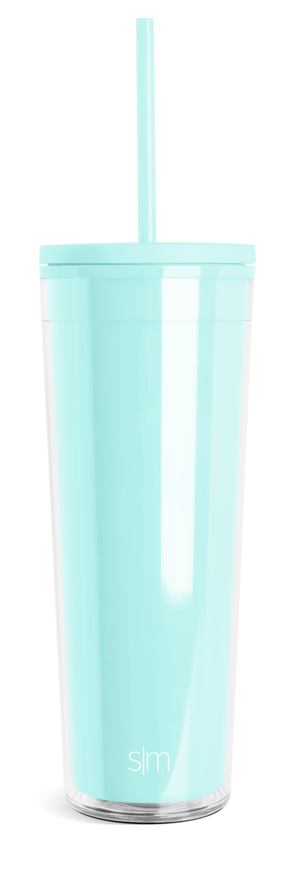 Durable Plastic Classic Tumbler with Lid - 16oz Insulated Travel Mug for Hot & Cold Drinks - Perfect for Coffee, Tea, Water at Home, Office or Gym
