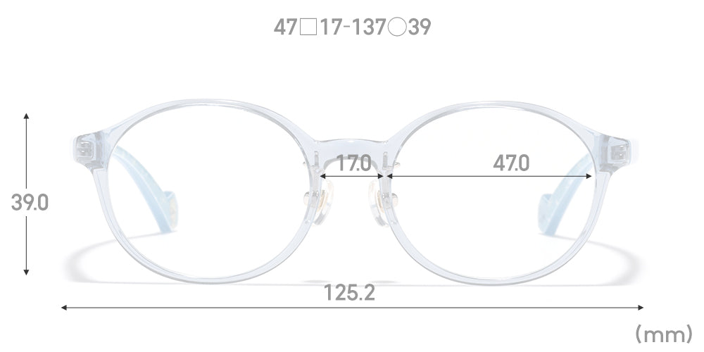 JINS x Disney Frozen Kids Eyeglasses 053 - Cute & Durable Children's Glasses for School, Reading, and Outdoor Activities