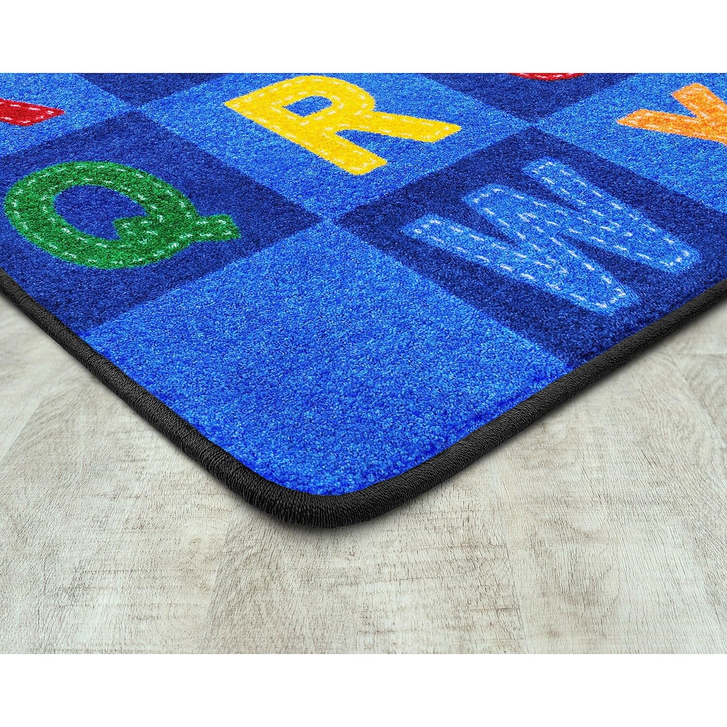 Joy Carpets Kid Essentials Patchwork Letters 5'4