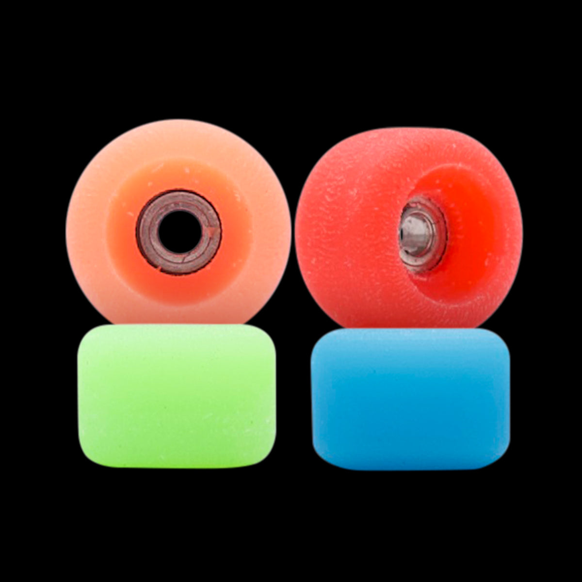 Industryfb 101A Professional Fingerboard Wheels - 8mm Precision Skateboard Wheels for Finger Tricks & Mini Ramp Stunts - Perfect for Finger Skateboarding Enthusiasts & Collectors