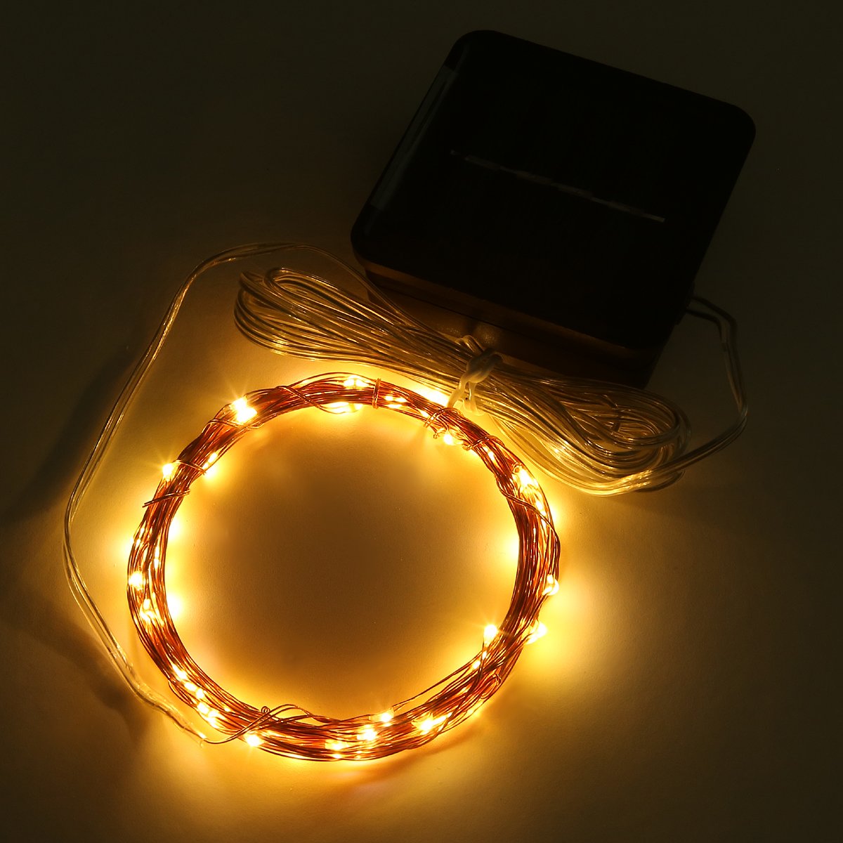 Solar Fairy Lights 15ft 50 LED Waterproof - Outdoor Garden Decor