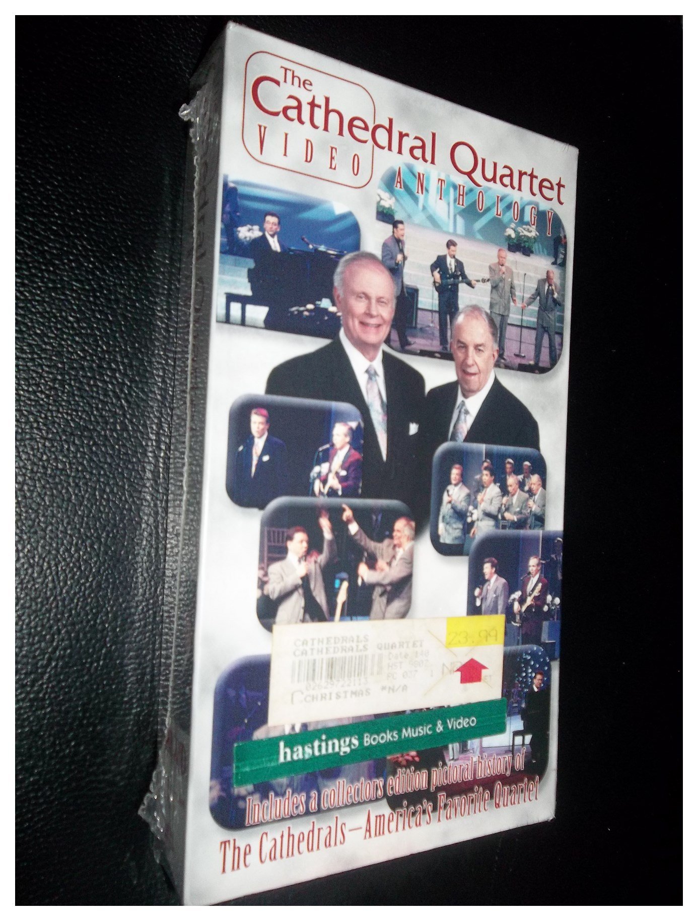 The Cathedral Quartet Video: America's Favorite Gospel Quartet [VHS] – Perfect for Family Gatherings, Church Events & Vintage Music Lovers