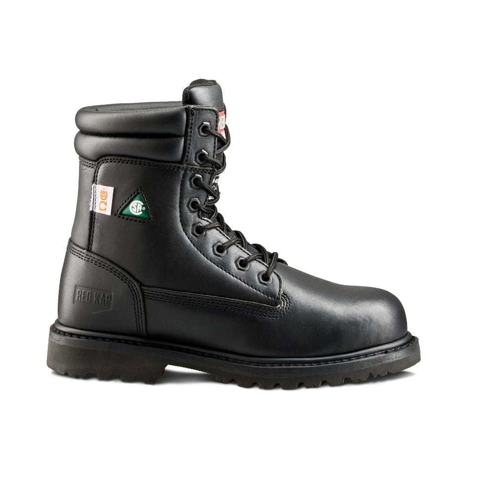 Red Kap Unisex Steel Toe Insulated Work Boots - CSA Approved Safety Shoes for Men & Women, Black (CF23100AIBK) - Ideal for Construction, Warehouse & Outdoor Winter Work