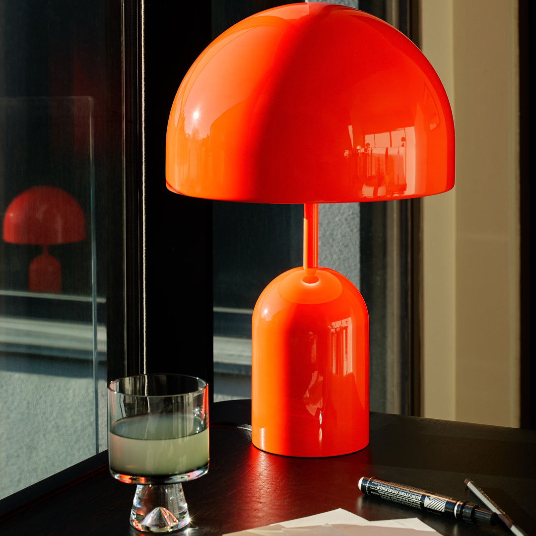 Bell LED Table Lamp - Modern Touch Control Nightstand Light with Adjustable Brightness, Warm White Light for Bedroom, Living Room, Office & Study