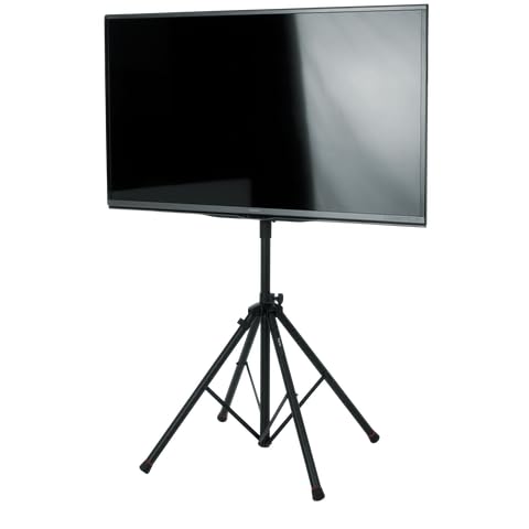 Gator Frameworks Deluxe Adjustable Quadpod TV Stand for 65