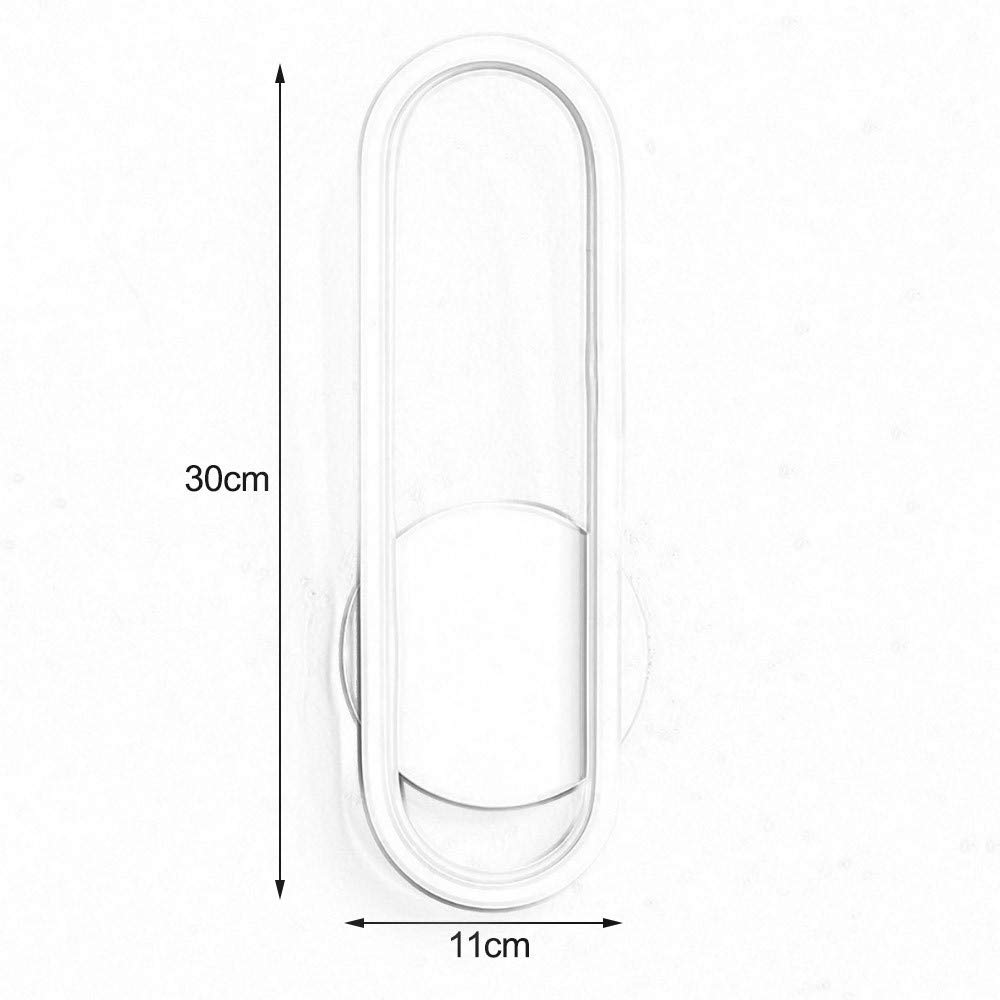 Modern 9W LED Wall Sconce Light Fixture - Dimmable Temperature Control Indoor Wall Lamp for Living Room, Bedroom, Hallway | Energy Efficient Aluminum Reading Light & Home Decor (Warm White/Cool White) - Perfect for Cozy Bedtime Reading or Ambient Living Room Lighting