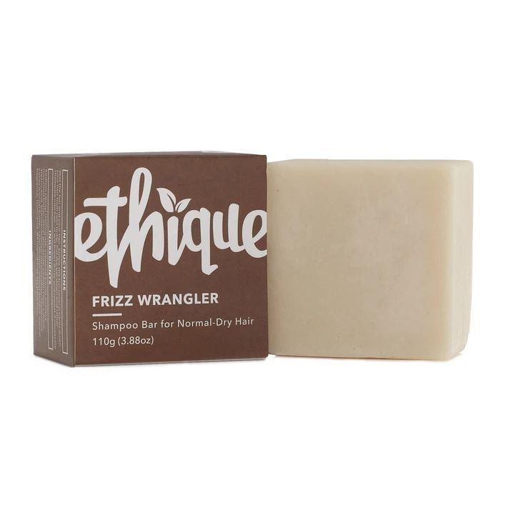 Ethique Solid Shampoo Bar for Frizz Control - Natural Vegan Shampoo for Dry & Frizzy Hair - Eco-Friendly Hair Care for Travel & Zero Waste Lifestyle