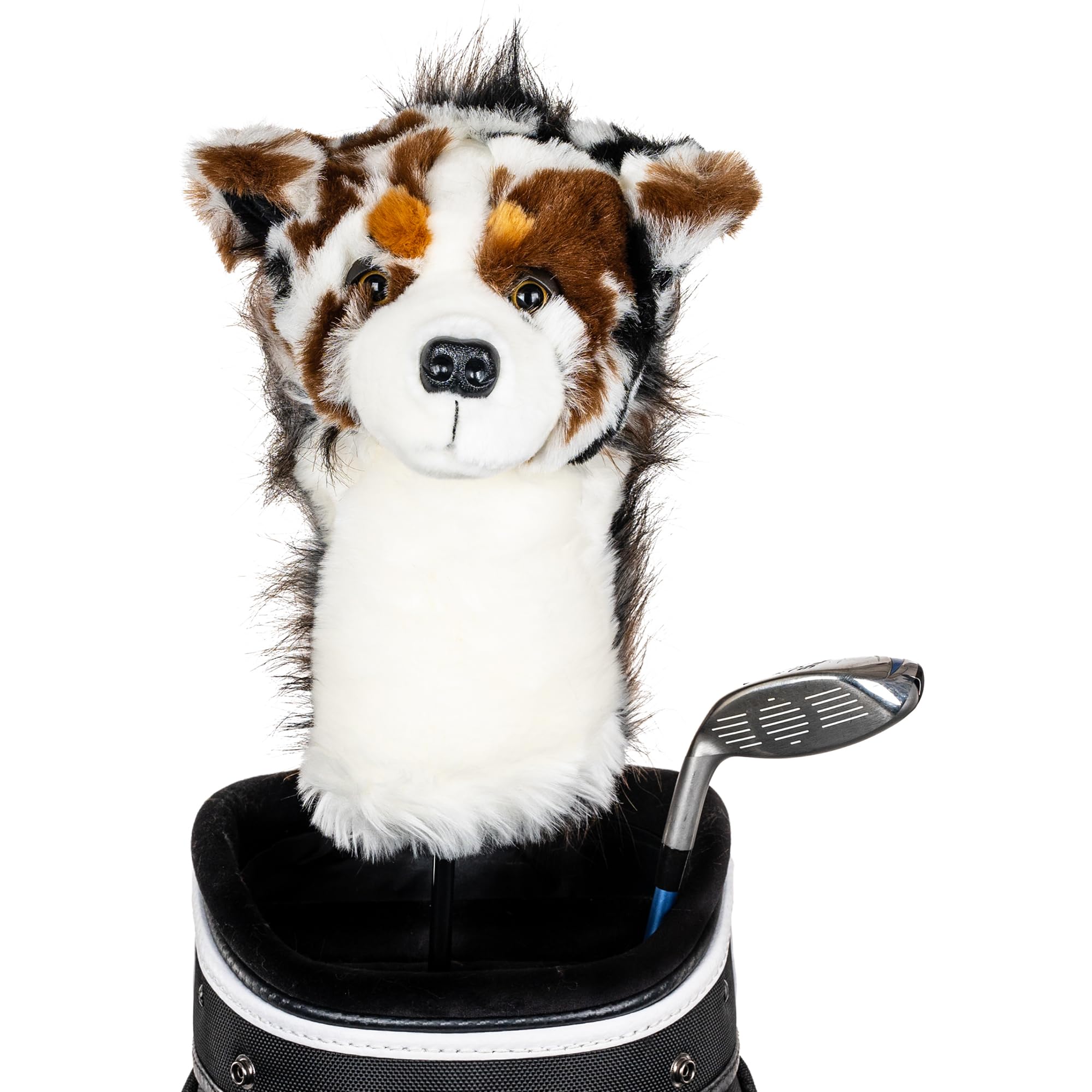 Daphne's Australian Shepherd Dog Driver Headcover | Premium Funny Golf Club Cover for Men & Women | Stylish Protection for Golf Drivers | Perfect for Golf Enthusiasts & Pet Lovers | Great Gift for Birthdays & Father's Day