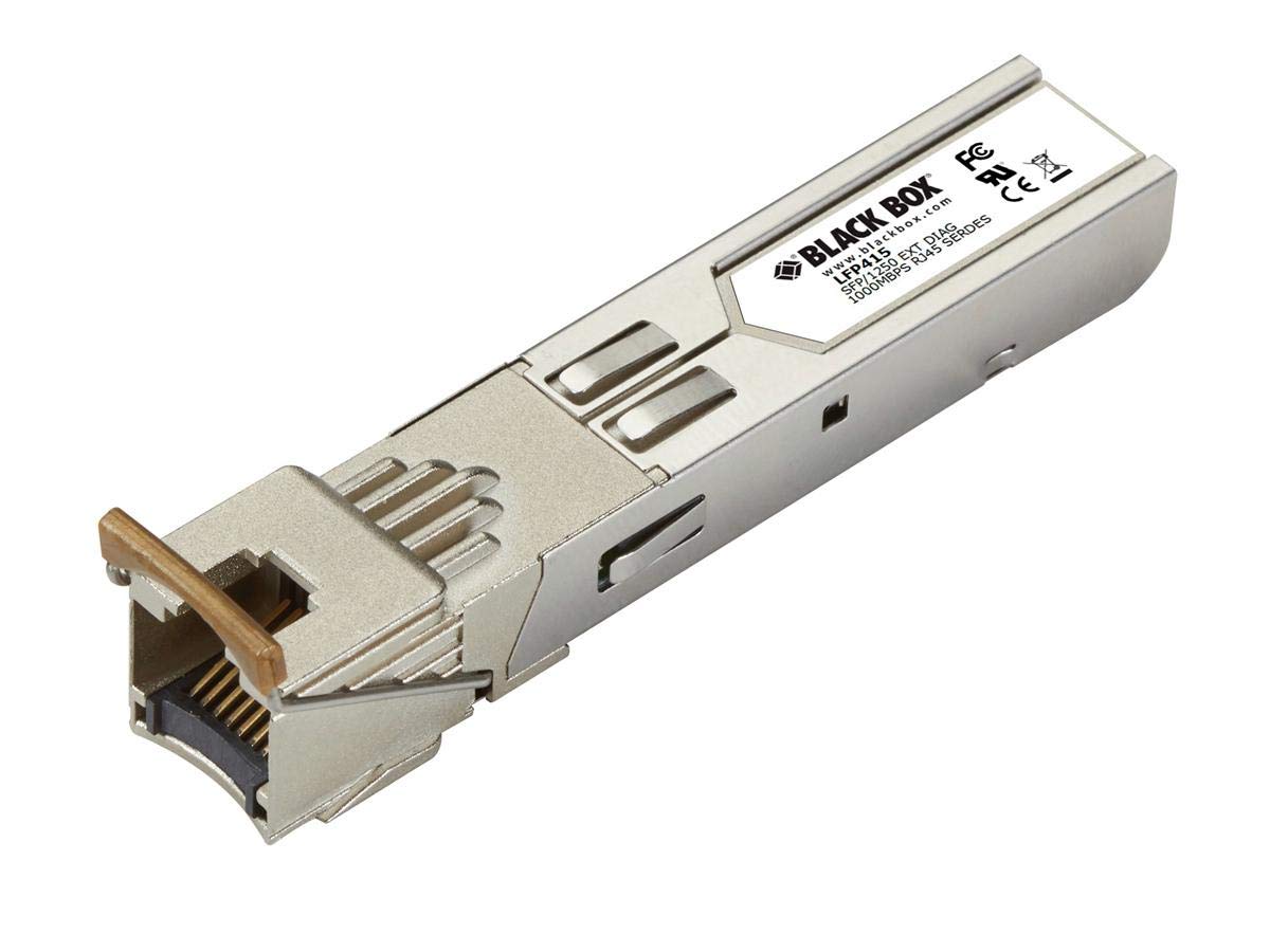 Black Box LFP415 SFP (mini-GBIC) Transceiver Module - High-Speed Fiber Optic Network Solution for Data Centers & Enterprise Networks