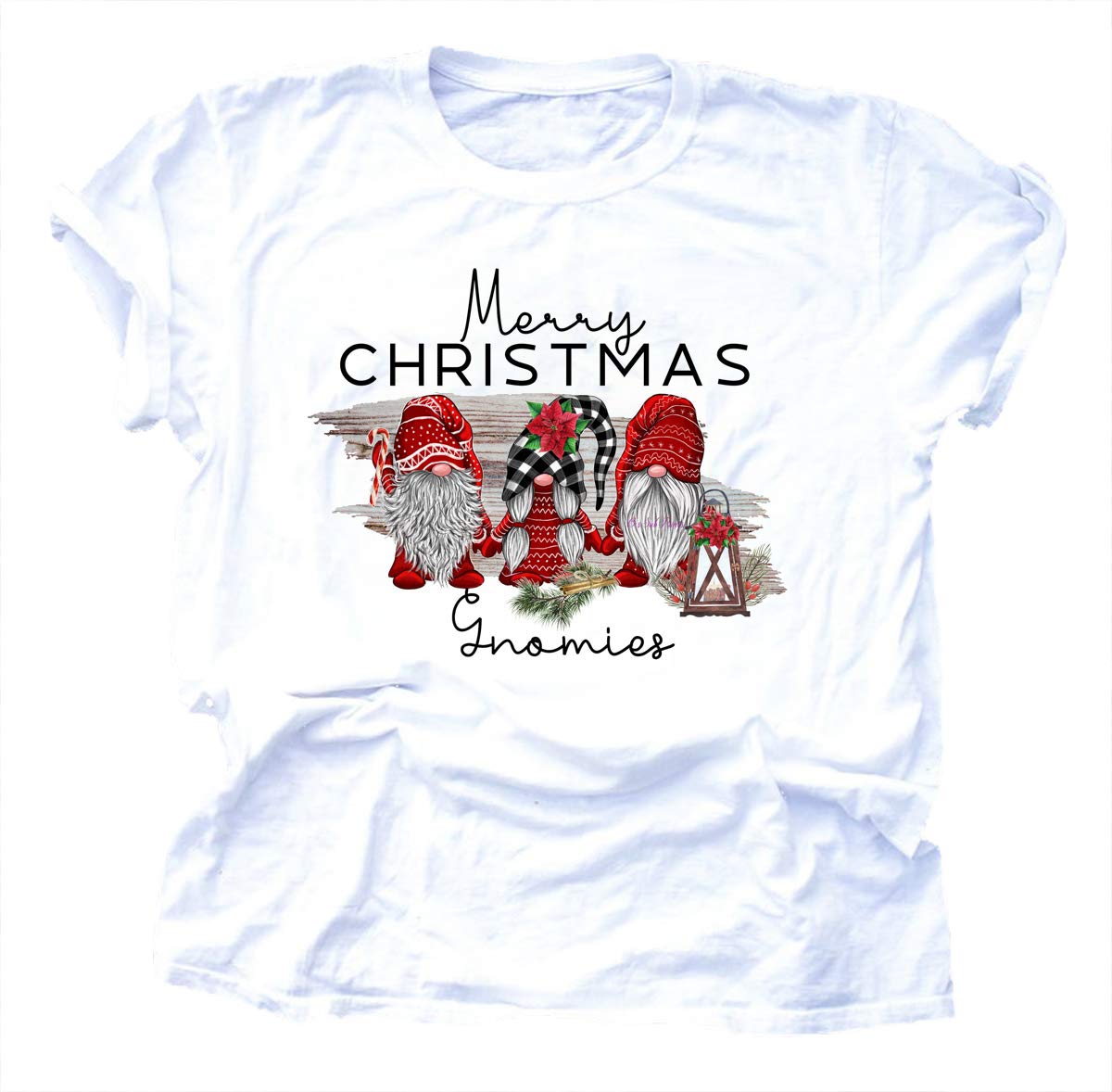Funny Christmas Shirts for Women - Festive Holiday Graphic Tees & Tops - Perfect for Christmas Parties, Family Gatherings & Ugly Sweater Contests