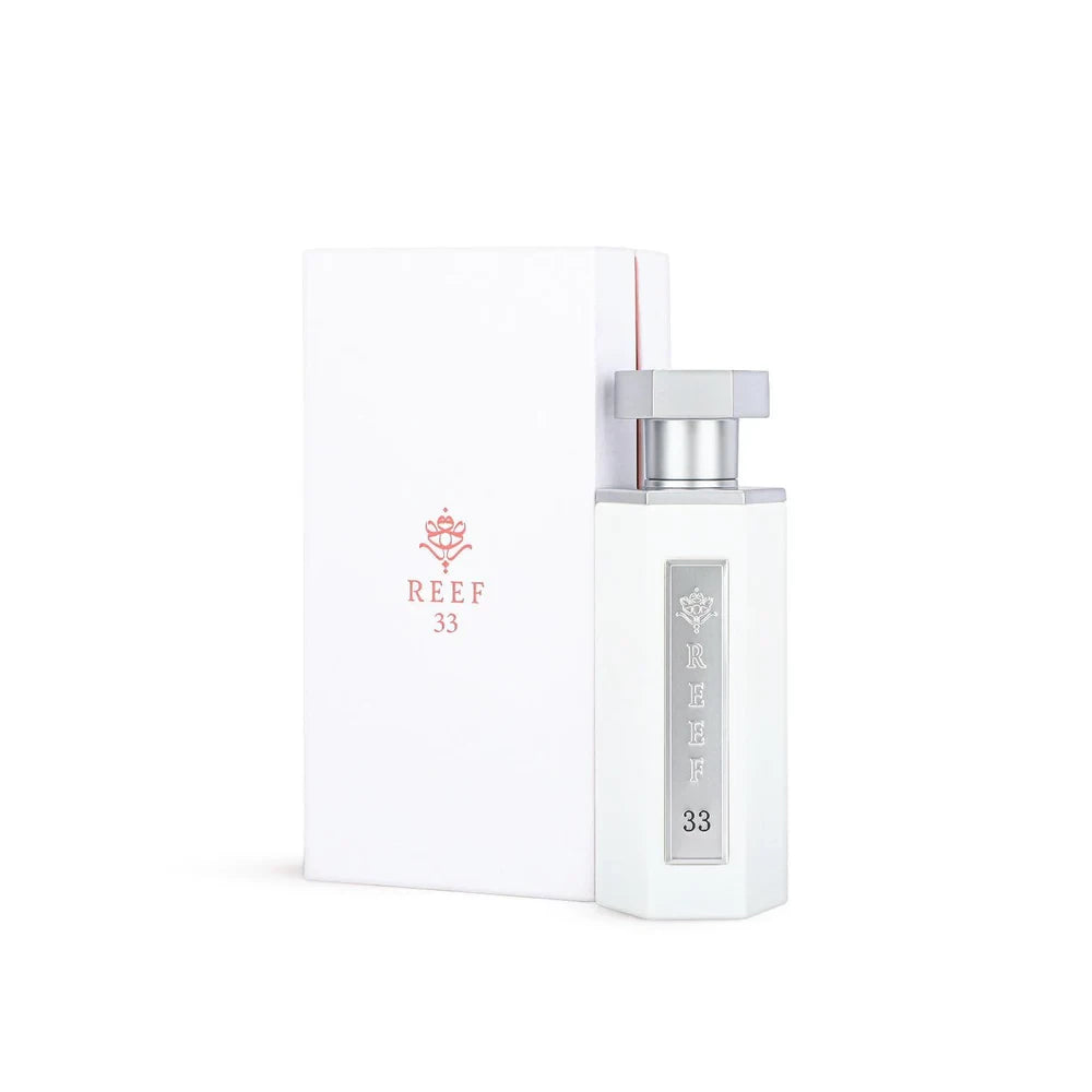 Reef 33 White Eau de Parfum 100ml - Fresh Floral Fragrance for Women, Long-Lasting Perfume Spray - Perfect for Daily Wear, Office & Special Occasions