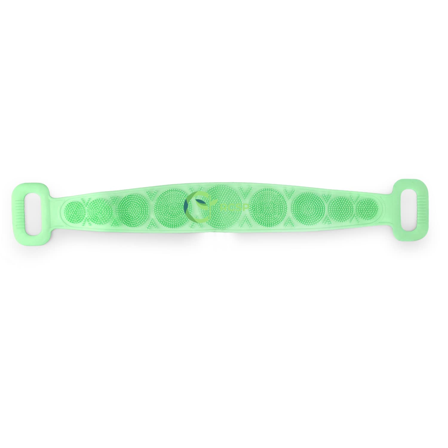 RCSP Soft Silicone Massage Bath Brush - Exfoliating Body Wash Brush for Men & Women - Back Scrubber & Shower Cleaner - Gentle Skin Care & Spa Experience - Perfect for Bathroom, Shower & Relaxation Time