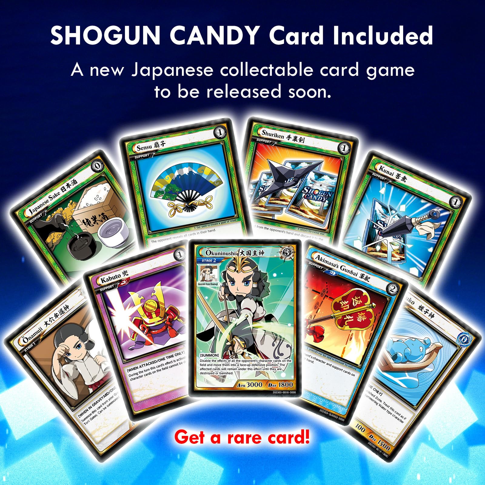 SHOGUN CANDY Box - 30-Piece Japanese Snacks & Candy Variety Pack | Authentic Dagashi Assortment | Perfect for Parties, Gifts & Anime Lovers