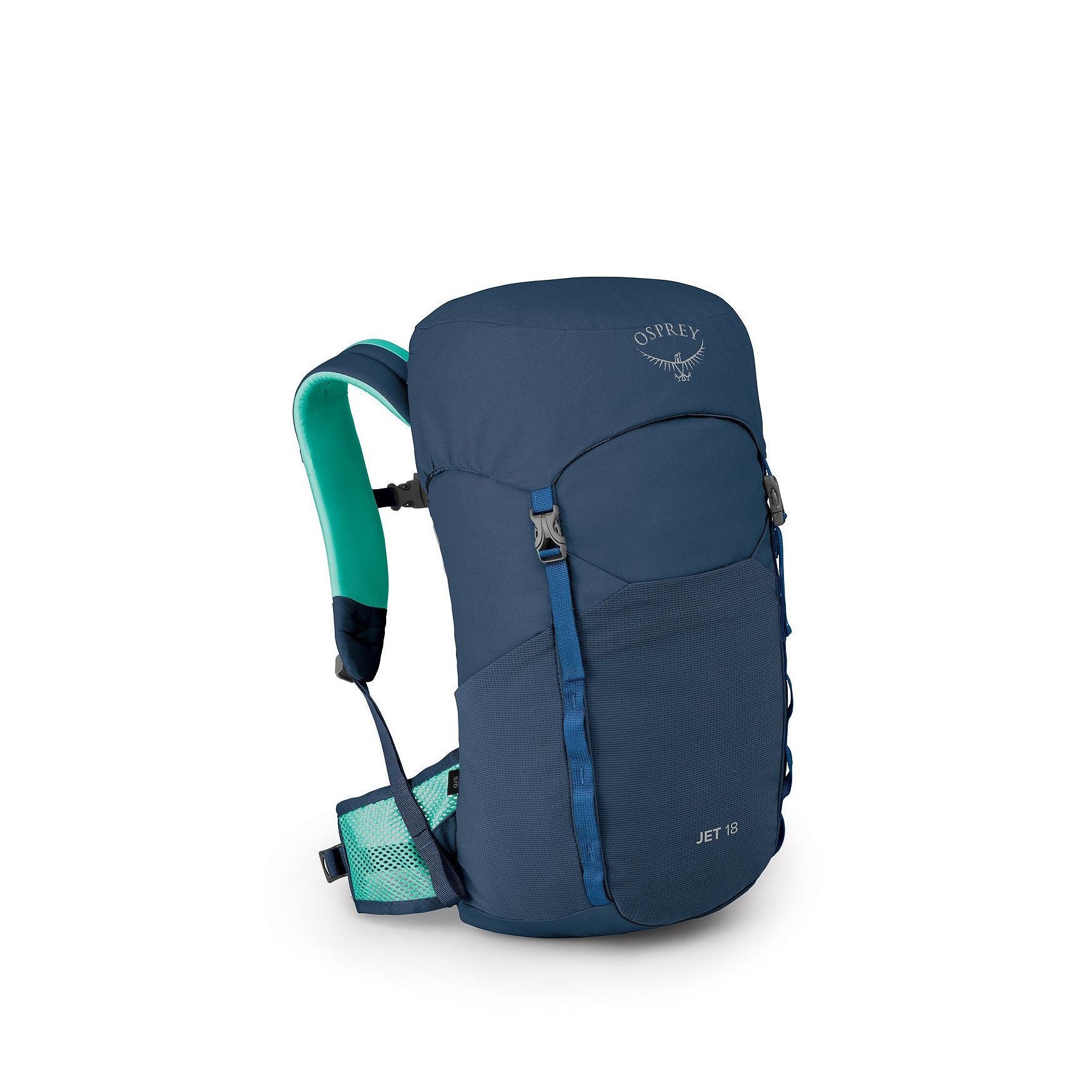 Osprey Jet 18 Kids Hiking Backpack for Boys & Girls Ages 8-14 - Lightweight School & Outdoor Adventure Daypack for Camping, Travel & Hiking
