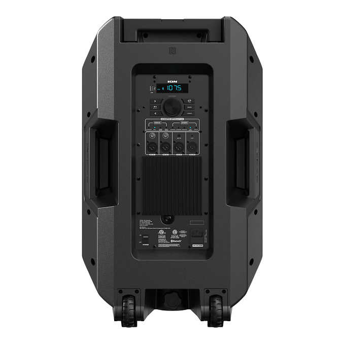ION Total PA Extreme Bluetooth Speaker - Portable Wireless PA System with Powerful Sound for Outdoor Events, Parties, and Live Performances