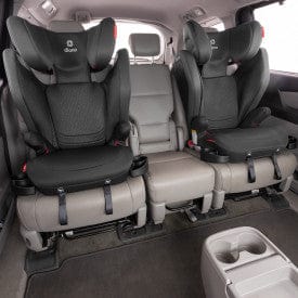Diono Monterey XT Latch Booster Car Seat - High Back Booster for Big Kids 3-12 Years (25-120 lbs) | Side Impact Protection | Easy Installation for Safe Family Travel & School Commute