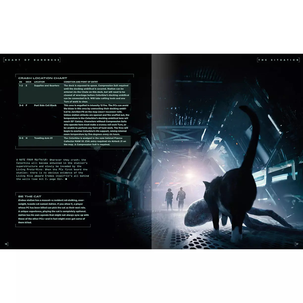 Alien RPG - Heart of Darkness Expansion | Sci-Fi Horror Tabletop Roleplaying Game | Perfect for Game Nights & Thematic Adventures