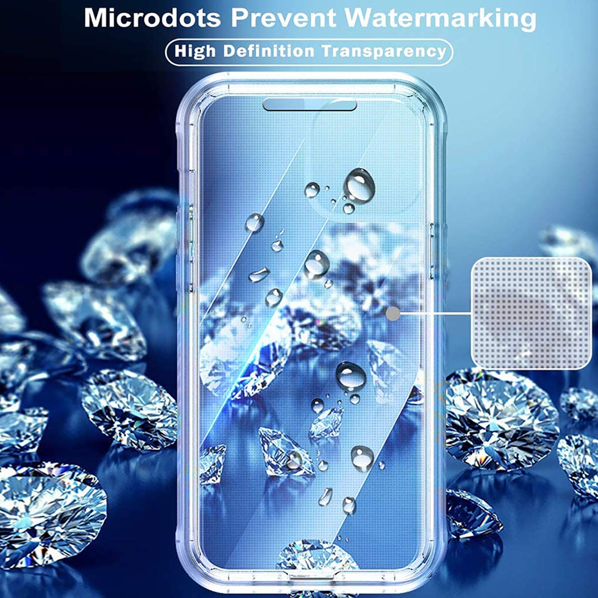 Custom iPhone 12 Pro Clear Phone Case (Not for 12 Pro Max) - Personalized Photo Shockproof Heavy Duty Cover with Screen Protector | 3-in-1 Military Grade Full Body Protection | Perfect for Outdoor Activities, Travel & Daily Use