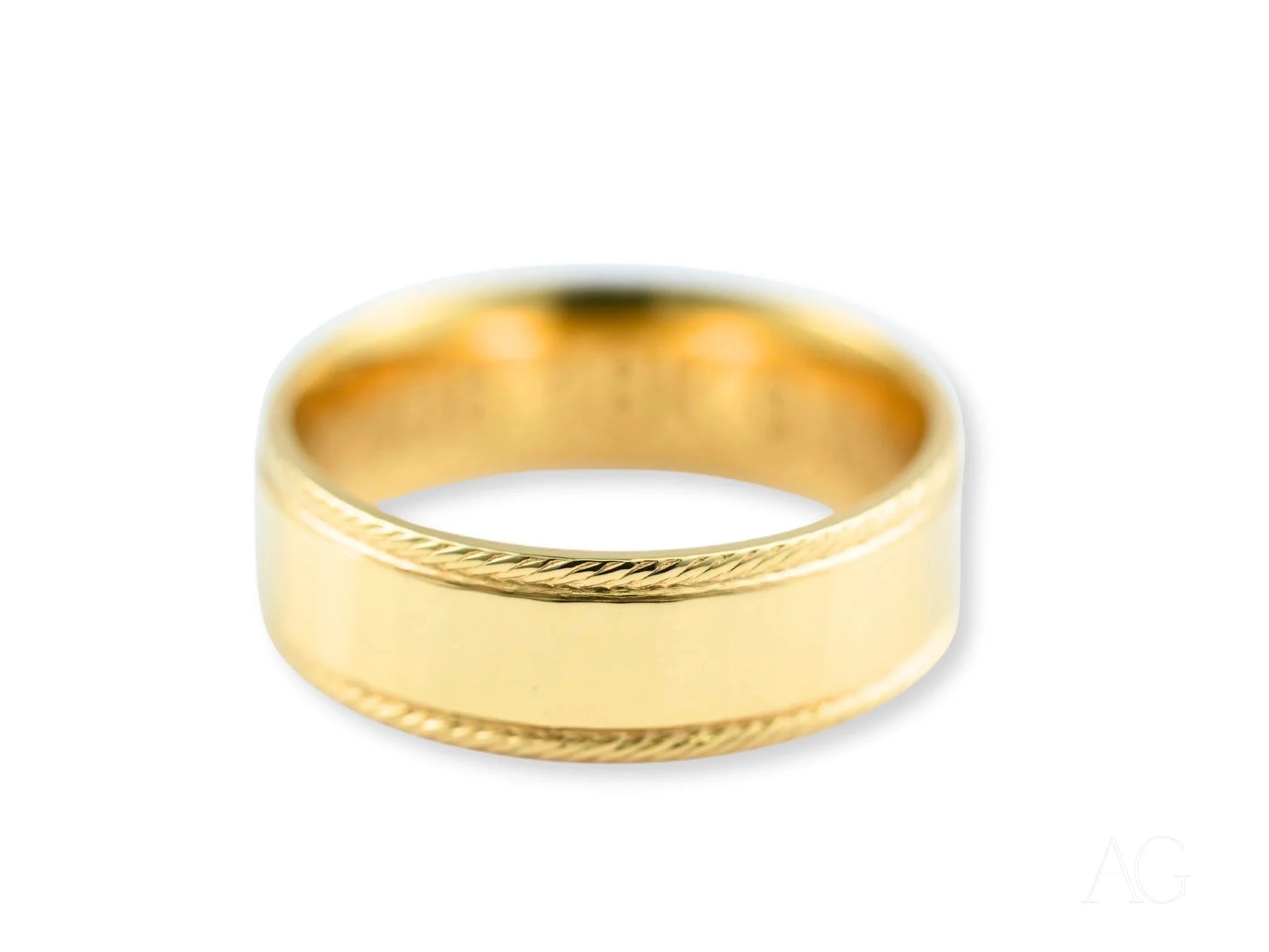 Braided Eternity Wedding Band Ring - 14K Gold or Sterling Silver Stackable Promise Ring for Women - Perfect for Anniversaries, Engagements & Romantic Gifts