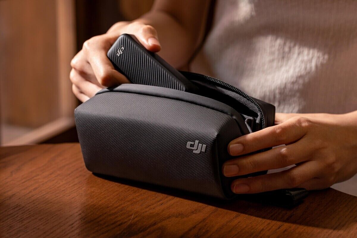 DJI Osmo Pocket 3 Carrying Case - Waterproof Protective Pouch for DJI Pocket 3 Camera - Compact Travel Storage Bag for Vlogging, Hiking & Outdoor Adventures
