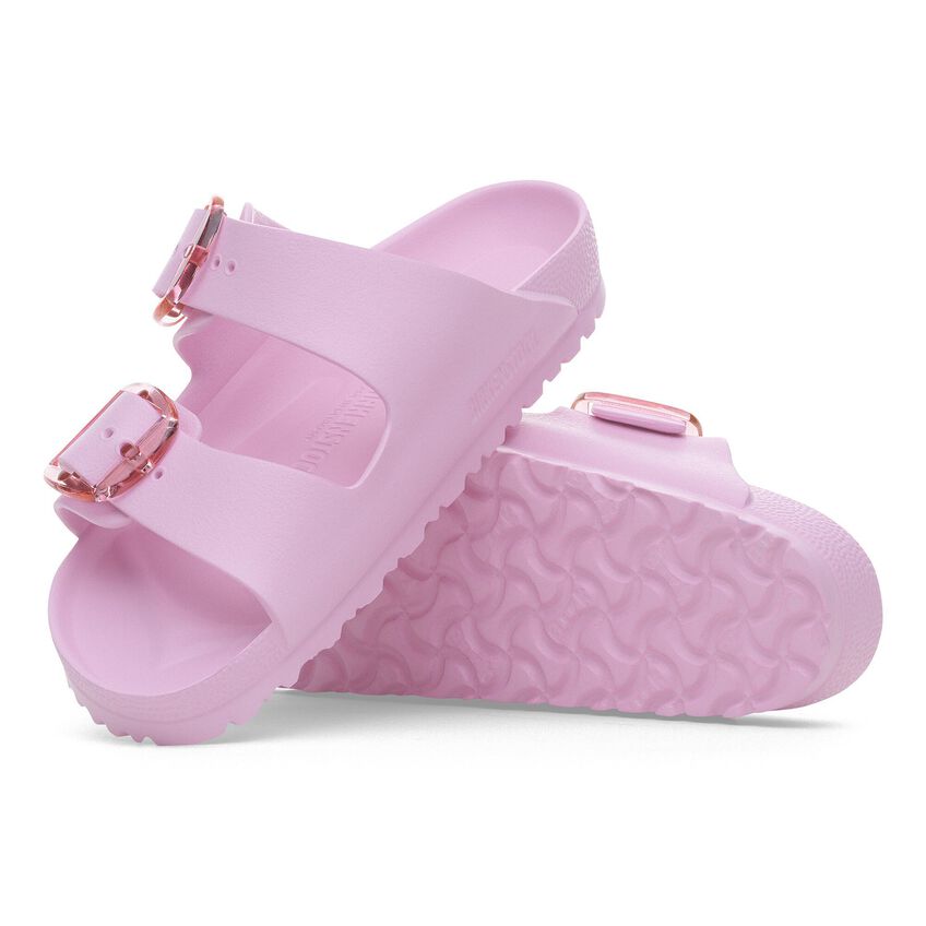 Birkenstock Arizona Big Buckle Sandals - Pink EVA Comfortable Slide Sandals for Women | Perfect for Beach, Pool, and Summer Casual Wear