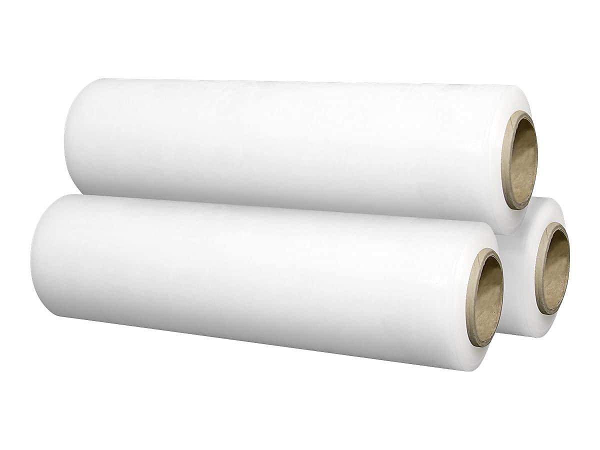 Staples Hwx1820 80 Gauge Blown Stretch Wrap for Hand Dispenser - Perfect for Moving, Shipping & Warehouse Packaging
