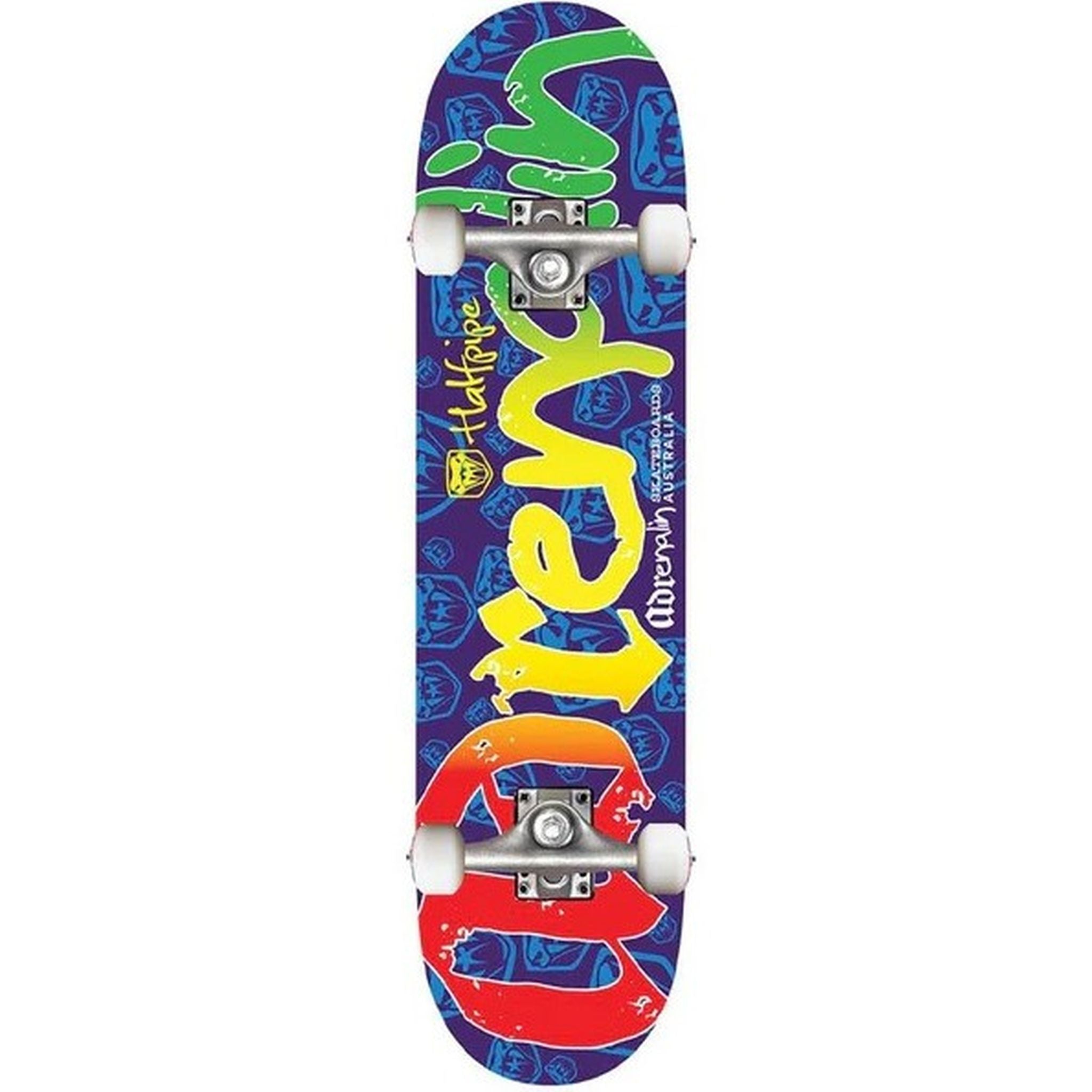 Adrenalin Halfpipe Hero Skateboard - High Performance Pro Skateboard for Street & Vert Skating - Perfect for Skate Parks, Ramps & Tricks