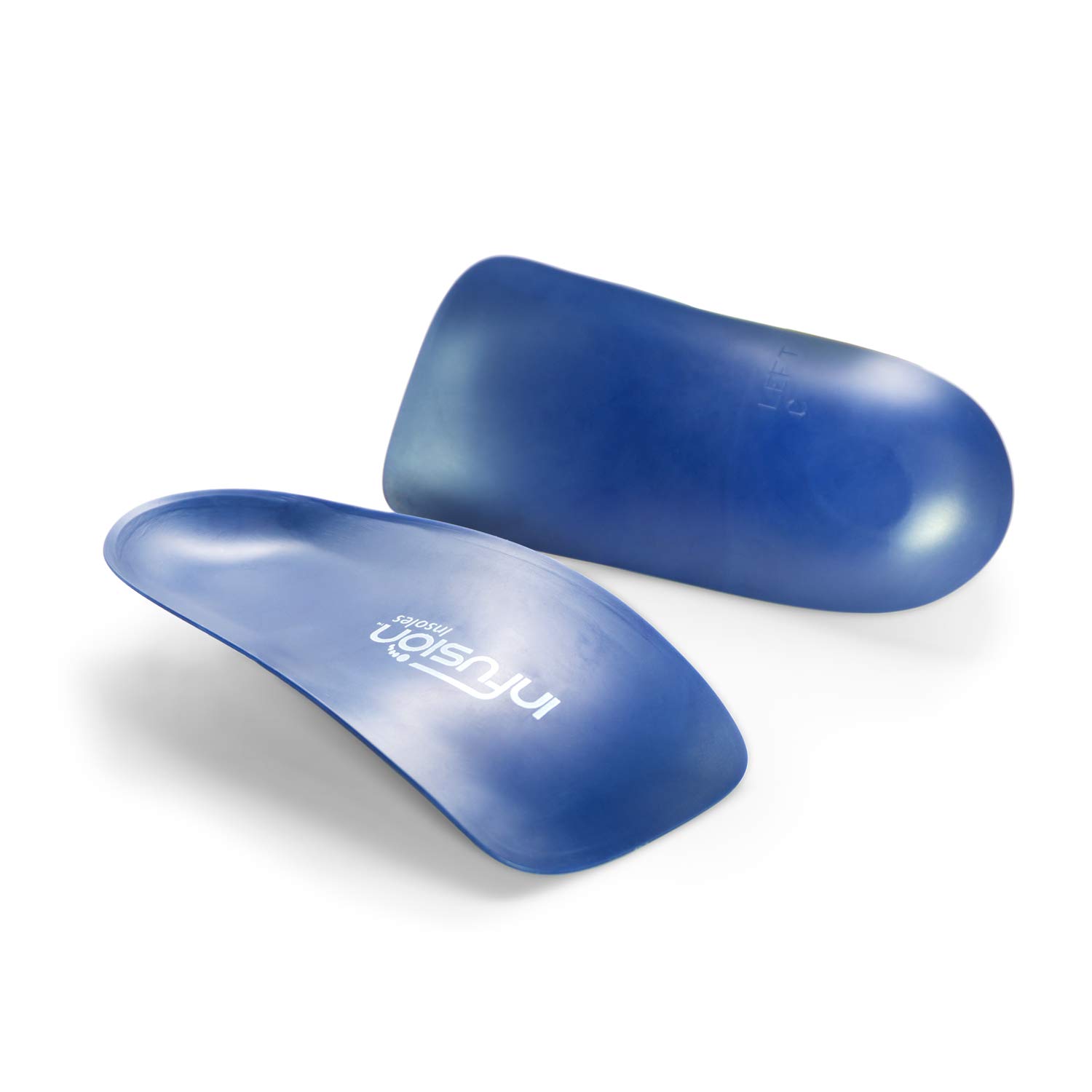 Infusion Sport Insoles - Cushioned Orthotic Inserts for Running, Walking & Workouts - Arch Support for Active Men & Women (Men's 3-4 | Women's 5-6) - Perfect for Gym, Hiking & Everyday Comfort