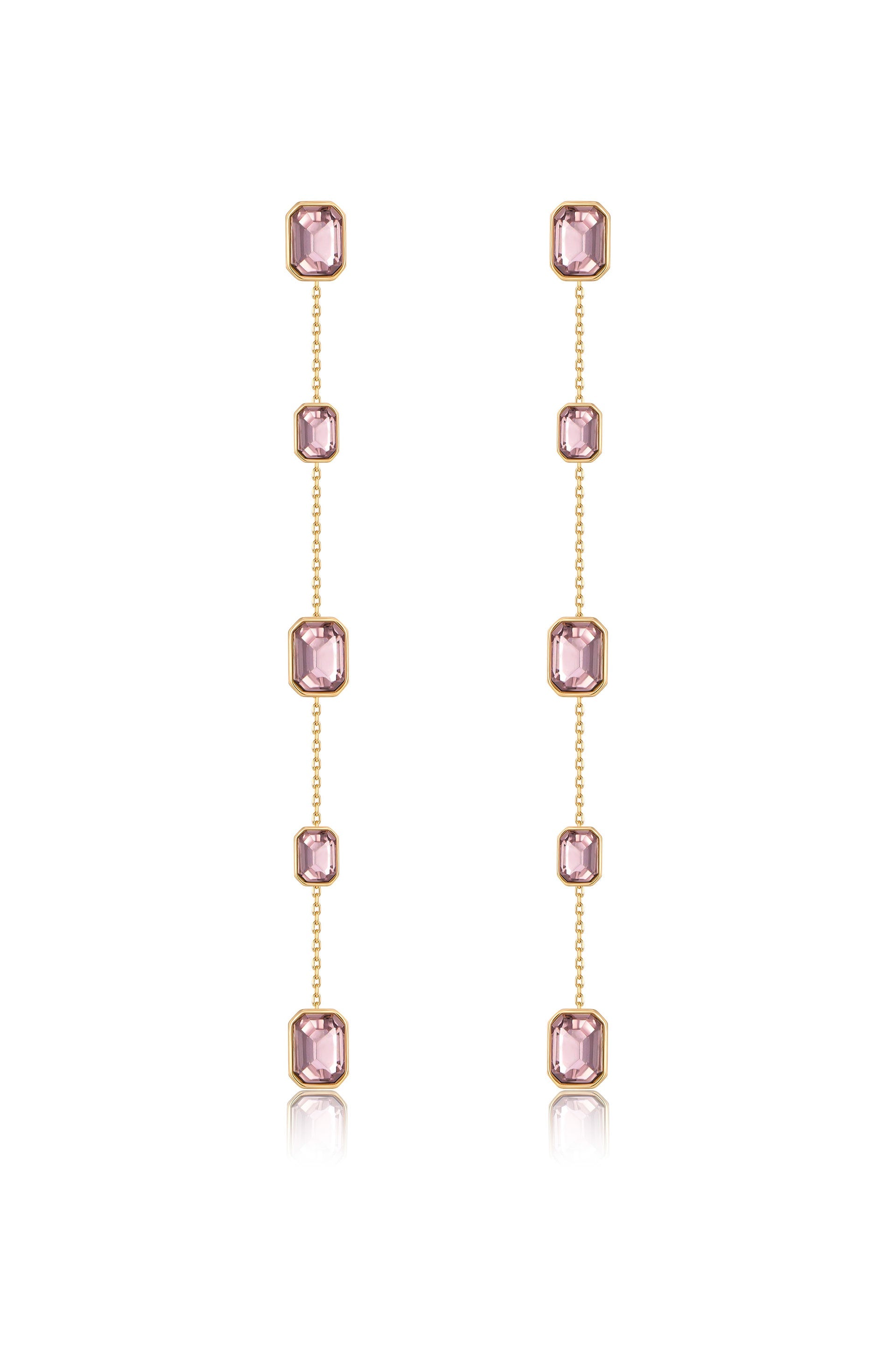 Elegant Crystal Dangle Earrings for Women - Sparkling Rhinestone Drop Earrings for Party, Wedding & Evening Wear - Fashion Jewelry Gift for Her