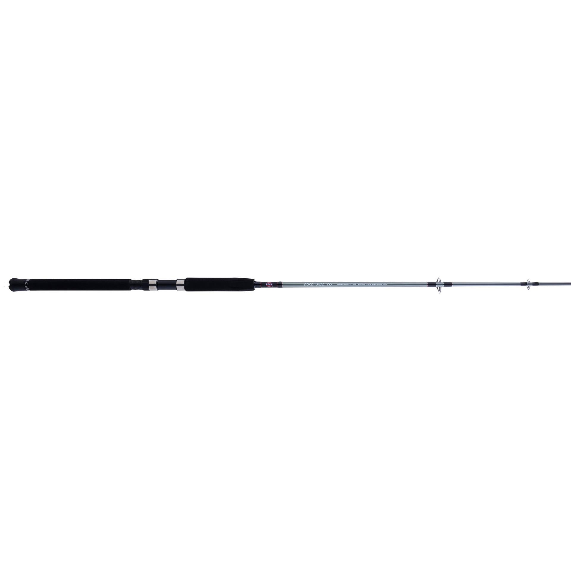 Prevail® III Spinning Boat Fishing Rod - Saltwater & Freshwater Fishing Rod for Offshore & Inshore Angling - Perfect for Deep Sea, Pier, and Kayak Fishing