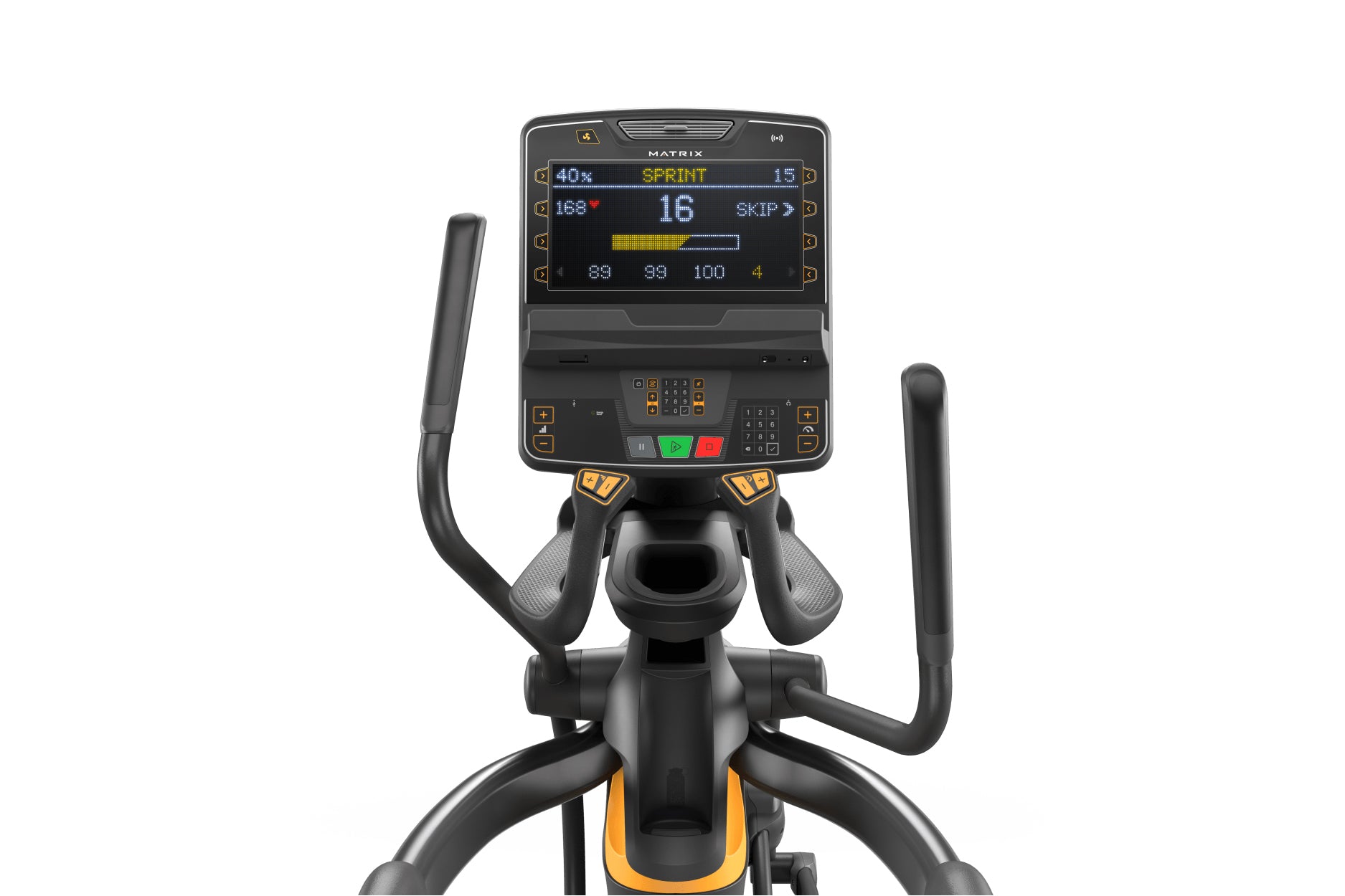 Matrix Performance Ascent Elliptical Trainer - Low Impact Cardio Machine for Home Gym, Full Body Workout Equipment with 20 Resistance Levels | Perfect for Small Spaces & Apartment Fitness