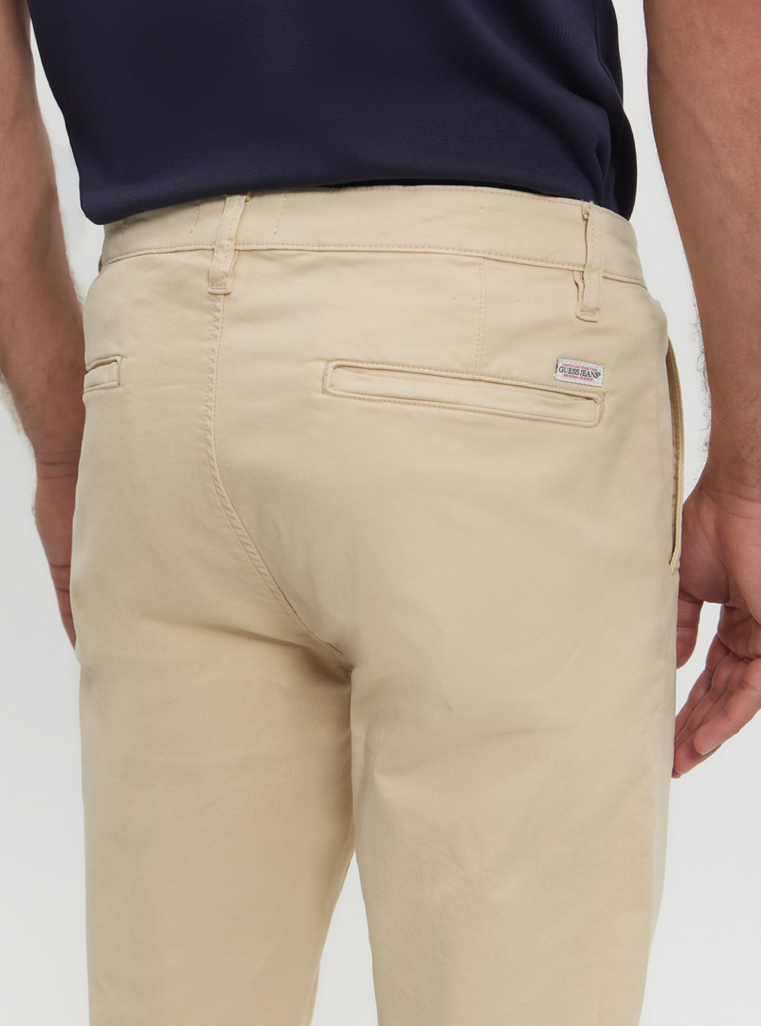 Guess Slim Fit Chino Pants for Men - Comfortable Stretch Dress Pants for Business Casual & Office Wear