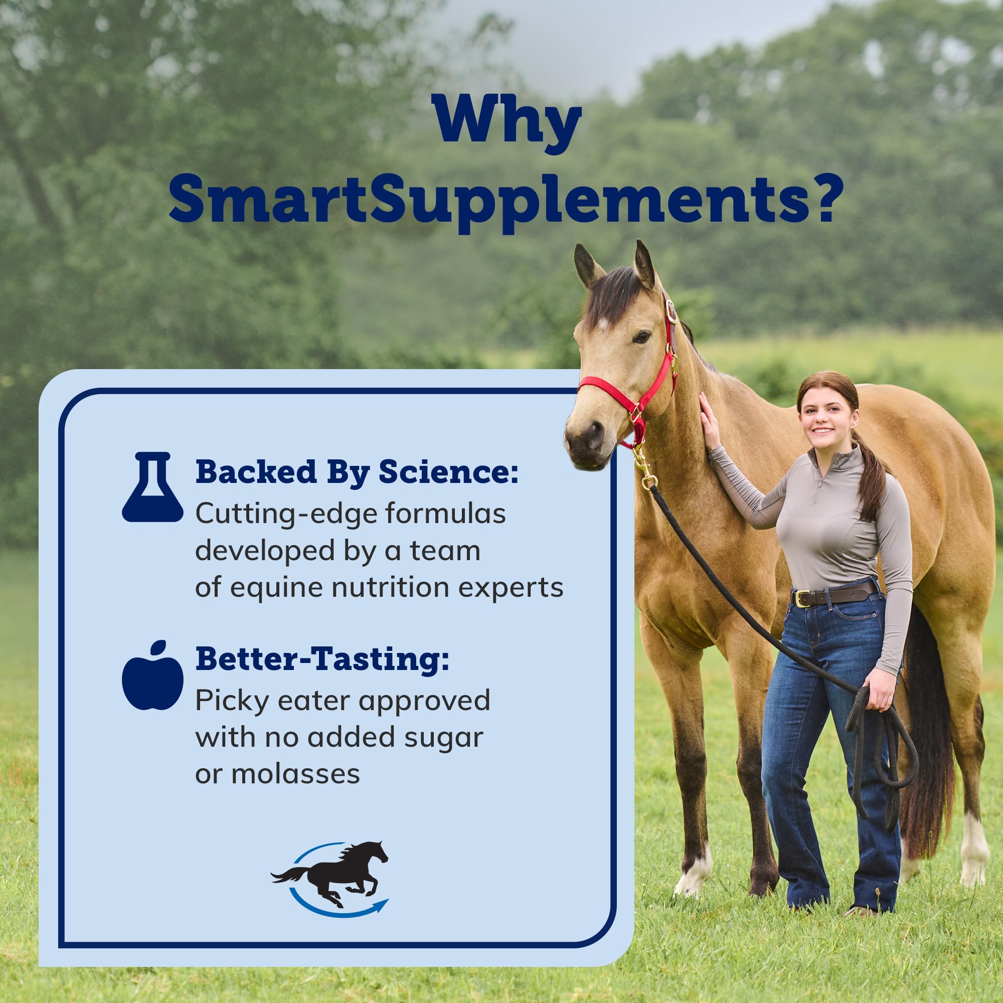 SmartPak SmartHoof Pellets - Premium Horse Hoof Supplement with Biotin, Methionine & Essential Minerals (7.6 lb) | Supports Joint Health & Strong Hooves | Contains Lysine, Copper, Zinc | Ideal for Daily Equine Care & Hoof Growth