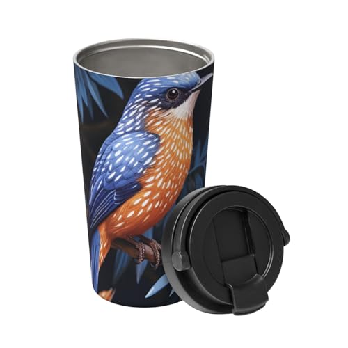 Blue and Orange Bird