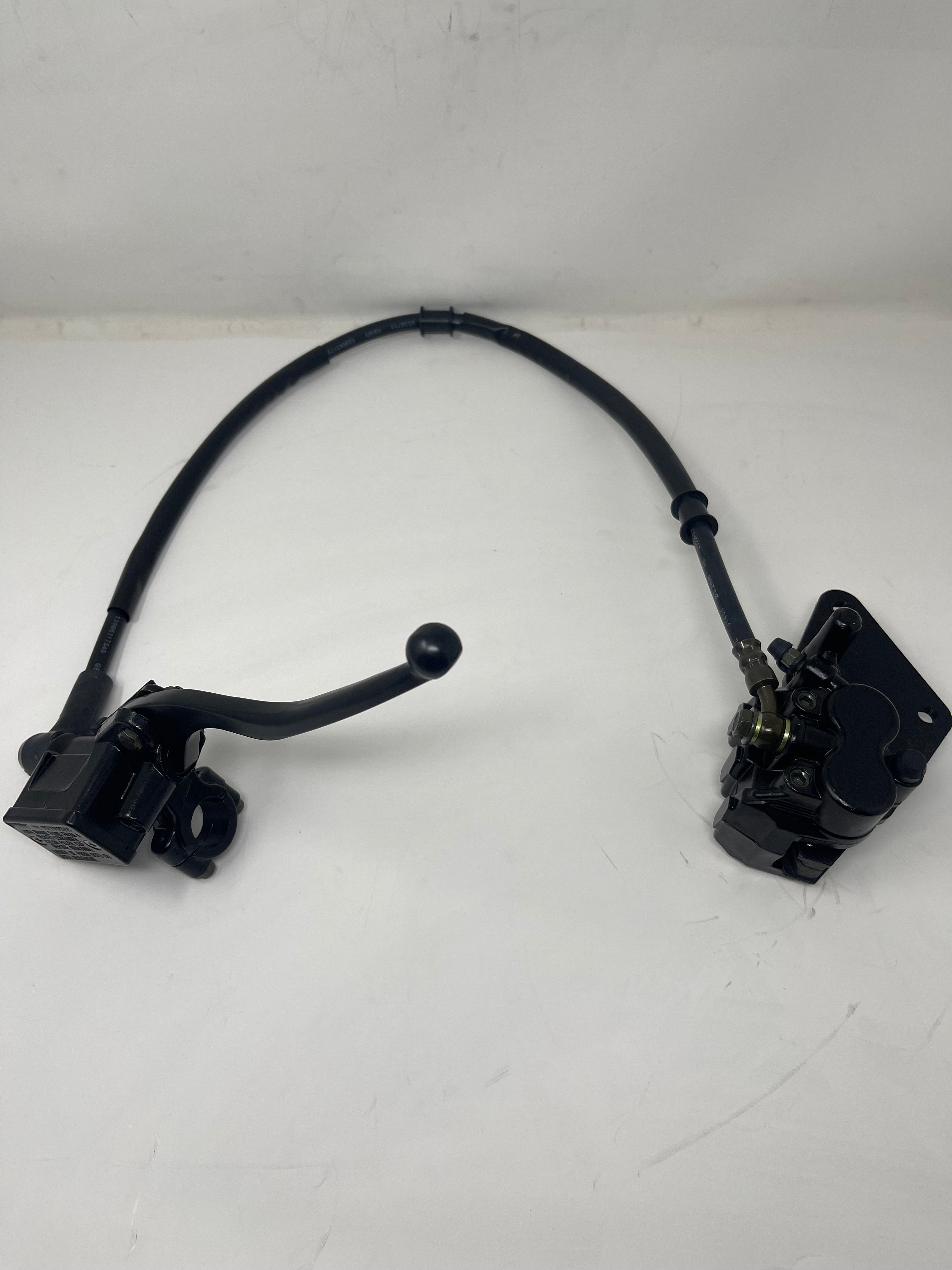 Venom Ghost 250cc Chopper Motorcycle Front Brake Assembly (Part #04010122) - High-Performance Braking System for Cruiser Bikes | Perfect for Road Safety & Motorcycle Maintenance
