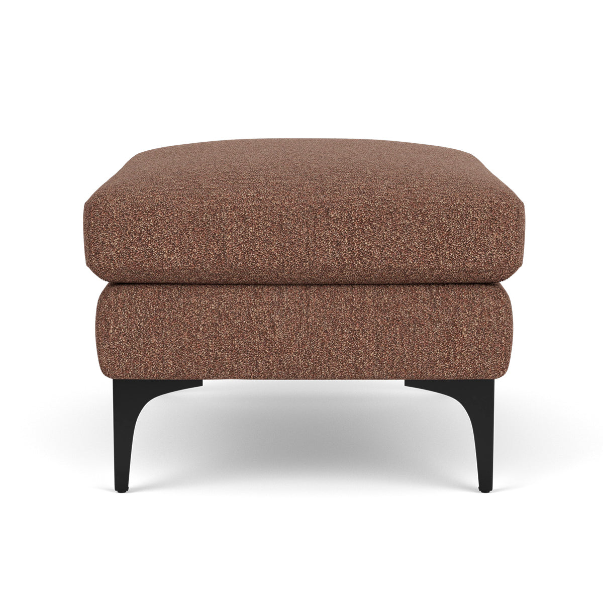 Astha Boucle Ottoman Stool - Round Tufted Pouf with Removable Cover, Modern Footrest for Living Room, Bedroom & Nursery - Soft and Stylish Home Decor Accent