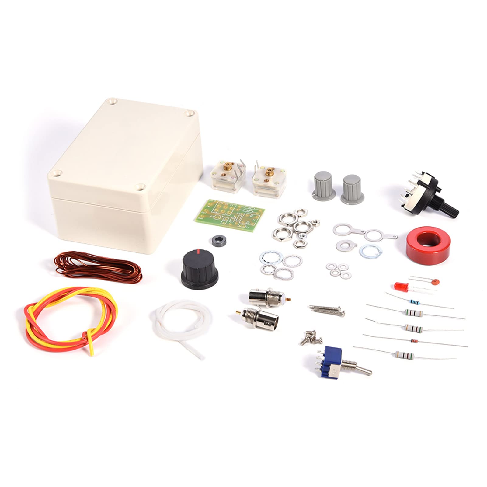 HF Transceiver Kit Manual Antenna Tuner 1-30MHz - DIY Precision Tuning Kit for HAM Radio QRP | Portable Field Operation & Emergency Communication