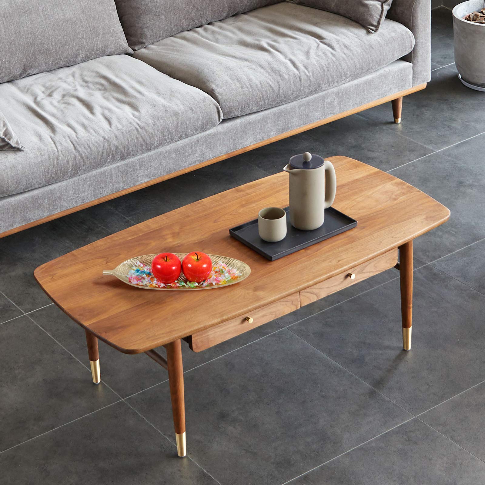 BESPORTBLE Wooden Leaf-Shaped Serving Tray - Snack Plate for Dried Fruits, Desserts, Salads & Appetizers | Eco-Friendly Food Storage & Party Platter for Home, Picnics & Entertaining