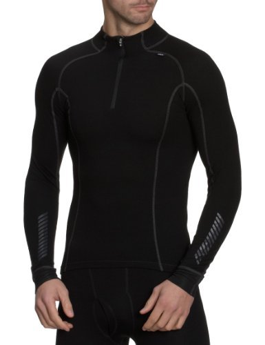Helly Hansen Men's Warm Freeze 1/2 Zip Thermal Base Layer Top - Cold Weather Activewear for Skiing, Hiking & Outdoor Adventures