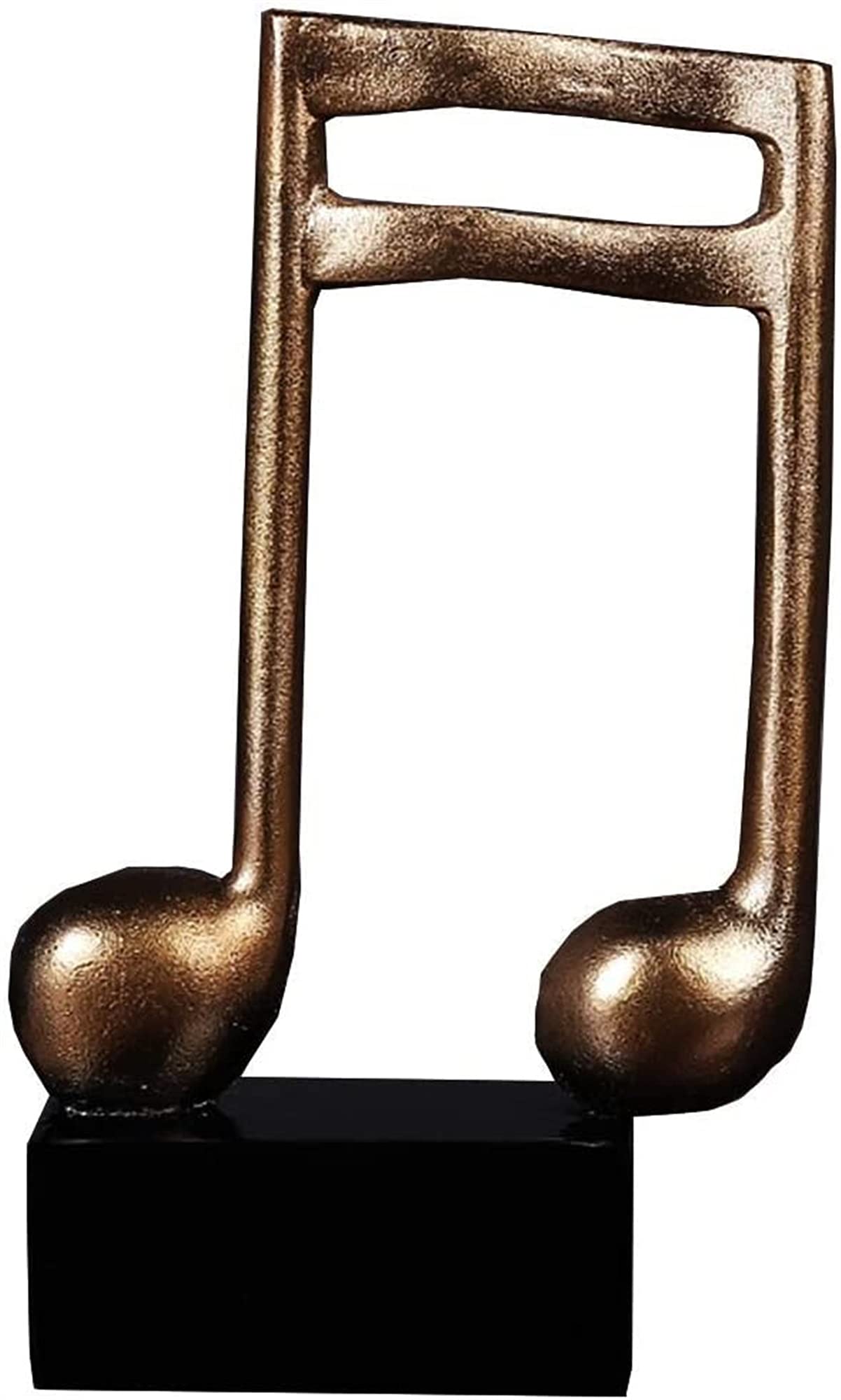 Handiya Creative Music Note Resin Sculpture - Elegant Home & Office Decor for Living Room, Wine Cabinet, Desk - Perfect Gift for Music Lovers (Color C)