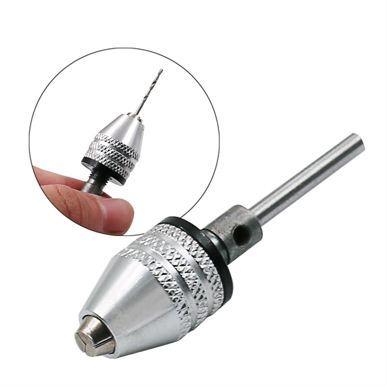 DOLUNTO 0.3-3.2mm Drill Bit Set with 2.35mm Chuck Adapter for Electric Grinding & Engraving Machines | Precision Drilling for DIY, Jewelry Making & Woodworking Projects
