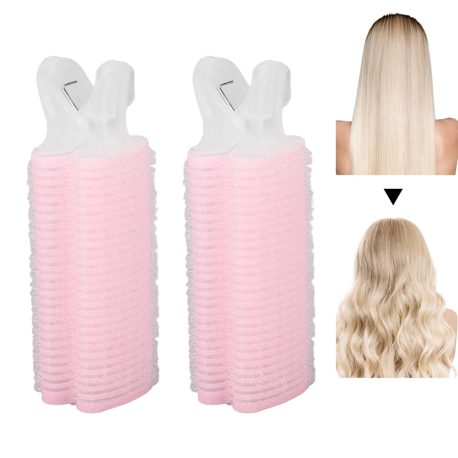 Volumizing Hair Root Clips for Women - 2 Pack Natural Fluffy Hair Volume Curlers, Salon Quality Styling Tools for Home Use - Perfect for Creating Volume, Updos and Everyday Hairstyles