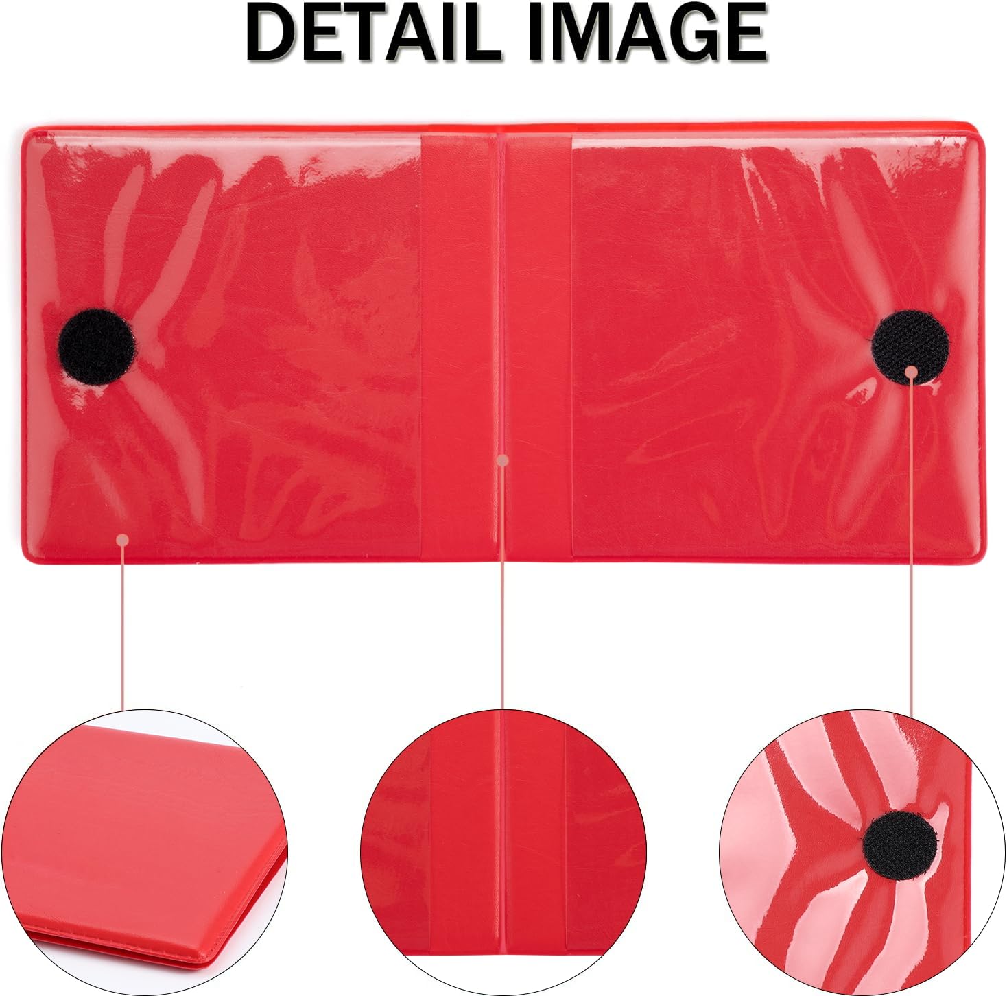 UYYE Car Registration & Insurance Card Holder - 2 Pack Vehicle Glove Box Organizer for Documents, Cards, License Plate | Durable Interior Car Accessories for Easy Storage & Quick Access