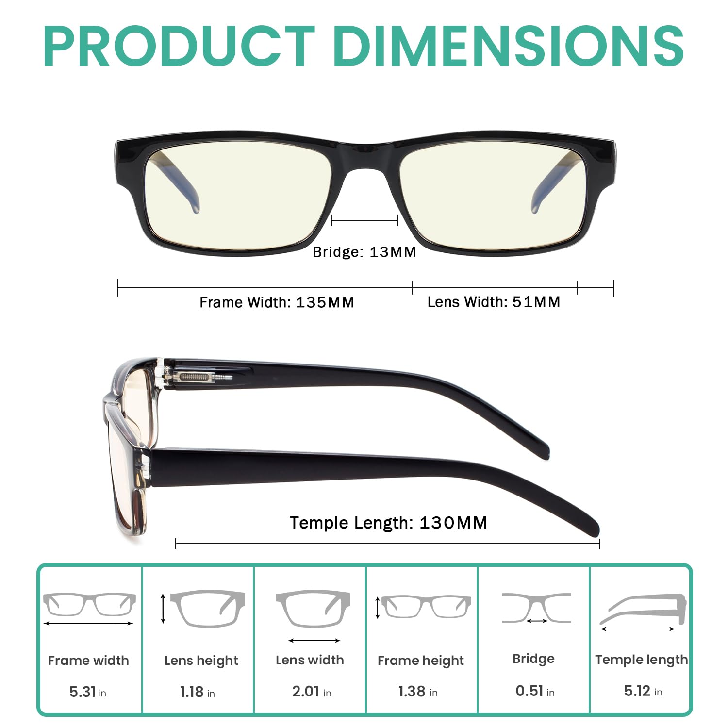 Eyekepper 10 Pack Blue Light Blocking Reading Glasses +4.00 Strength for Women & Men - Anti Glare Computer Glasses for Office Work, Gaming & Screen Time