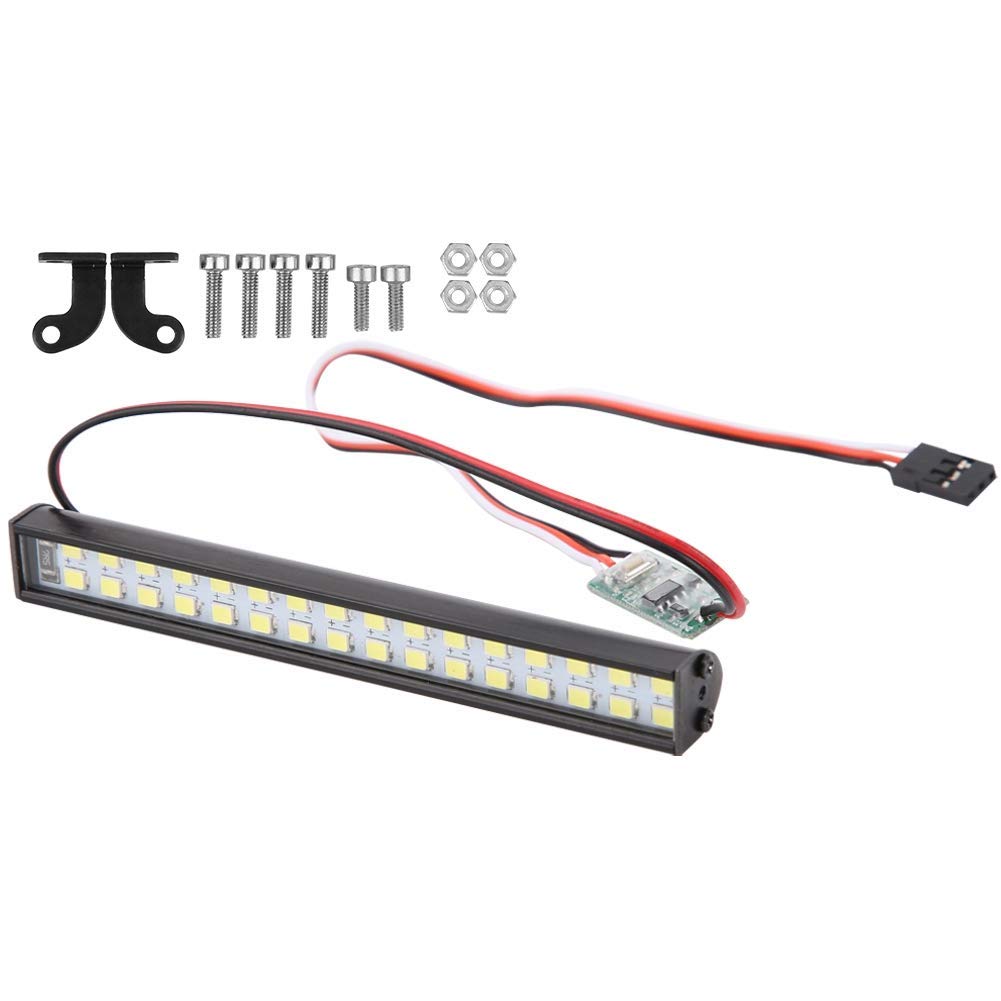 Dilwe 32-Piece Universal RC Car LED Light Bar - 100mm Length for RC Crawler Upgrades | Perfect for Off-Roading & Night Racing Accessories