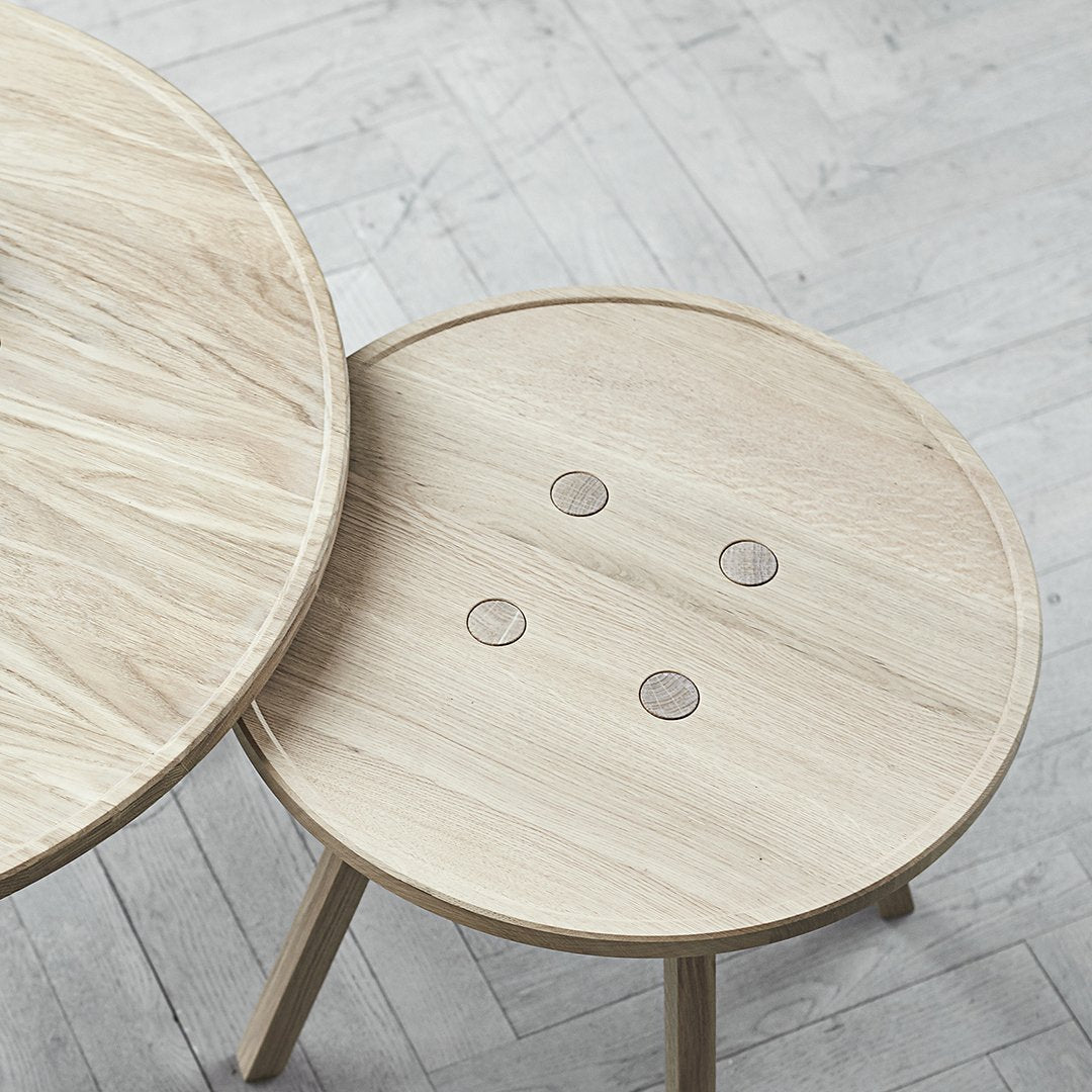 Round C2 Coffee Table - Modern & Stylish Centerpiece for Living Room, Lounge, or Office Decor