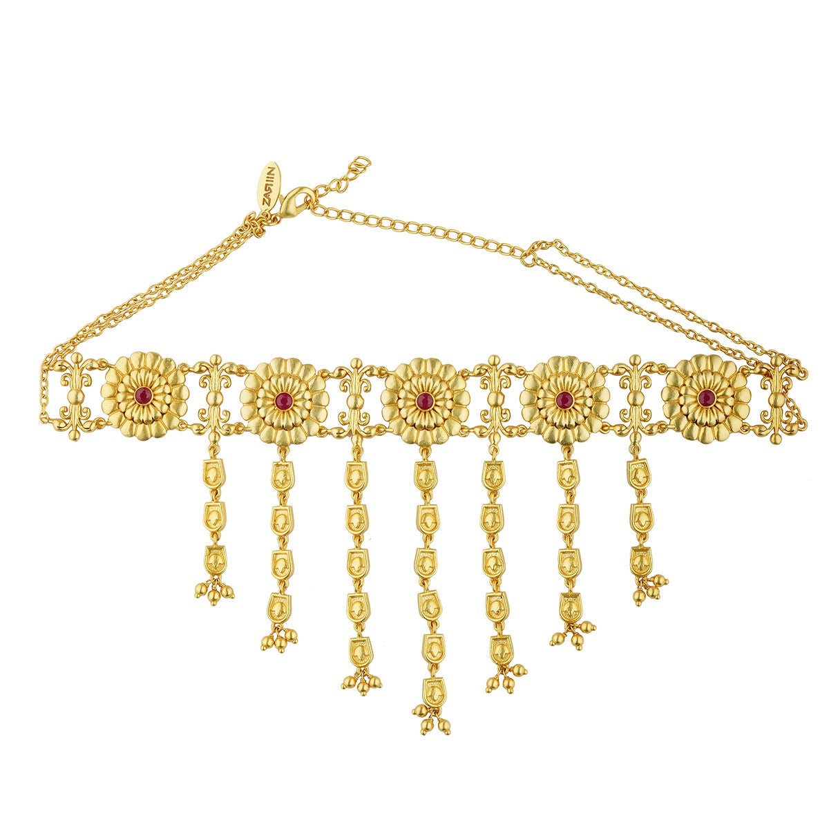 Floral Charm Jewelry Set - Choker Necklace & Stud Earrings Gift for Women | Perfect for Birthday, Anniversary, Valentine's Day & Special Occasions