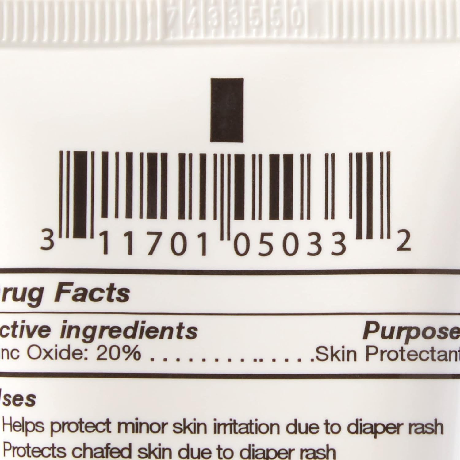 Critic Aid Thick Moisture Barrier Skin Paste for Diaper Rash & Irritation - 2.5 oz Tube - Protects Sensitive Skin - Ideal for Babies & Adults with Eczema or Dermatitis